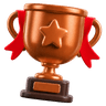 Bronze trophy