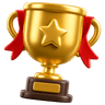 Gold trophy