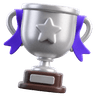 Silver trophy